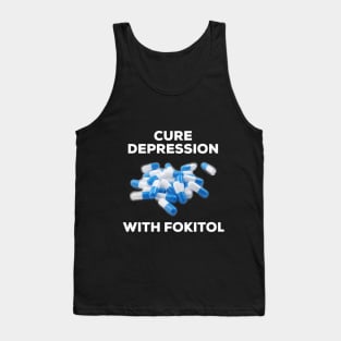 Funny Depression Tank Top